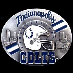Indianapolis Colts Belt Buckle   NFL Football Fan Shop Sports Team 