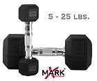 dumbbell set xmark fitness xm 3301 150s 5 25 lbs  