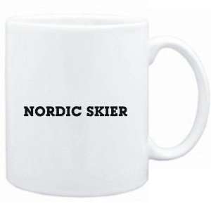    Mug White  Nordic Skier SIMPLE / BASIC  Sports
