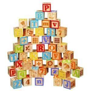  Maxim 40 Piece ABC Alphabet Blocks   44 MM Size Toys 