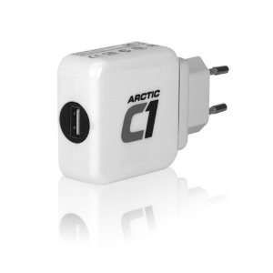  Arctic C1 USB Home Charger Adapters + 4 Travel Plug 