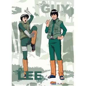  Naruto Shippuden Lee & Guy Wall Scroll GE5256 Toys 