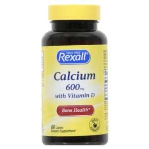  Rexall Calcium Plus Vitamin D   Softgels, 60 ct Health 