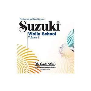    Suzuki Violin School, Volume 2   Compact Disc Musical Instruments