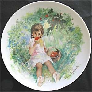 Marie Ange Collector Plate 