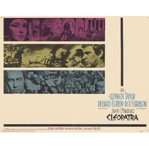 Cleopatra Movie Poster (11 x 14 Inches   28cm x 36cm) (1963) Style J 