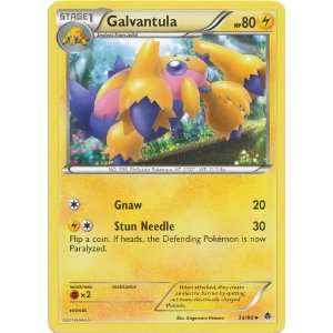  Pokemon Emerging Powers Uncommon Galvantula 34/98 Toys 