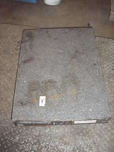 Granite Surface Plate 24 1/4 x 18 1/8 x 3 1/4  