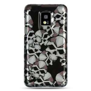   Skulls Protector Case for T Mobile G2x Cell Phones & Accessories