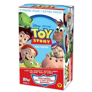  Toy Story Trading Cards and Stickers Value Box Sports 
