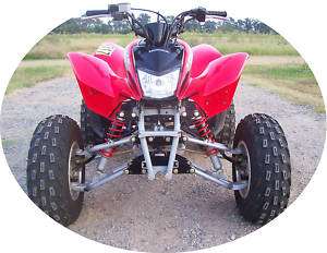 Honda TRX 250EX, 250X A arms & Shocks ATV Widening Kit  