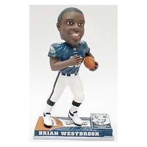  Brian Westbrook Forever Collectibles On Field Bobble Head Sports