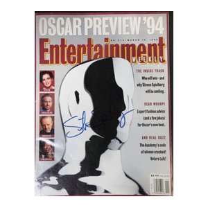  Signed Spielberg, Steven Entertainment Weekly Magazine 3 