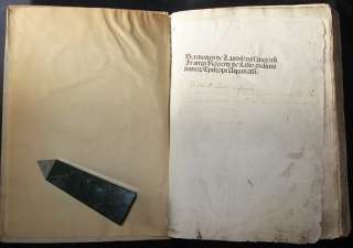 Folio with 392 pages, Over 500 Years Old