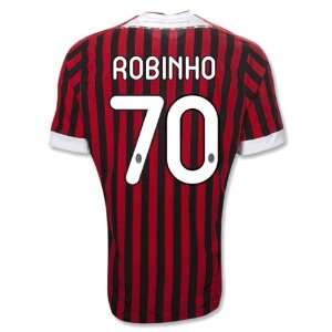    100% Authentic Polyester Ac Milan Jersey