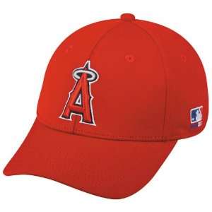  MLB BAMBOO Flex FITTED Lg/XL Los Angeles ANGELS Home RED 