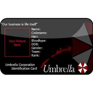  Redident Evil Umbrella Cosplay ID Card