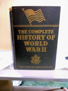   COMPLETE HISTORY OF WORLD WAR II /ARMED SERVICES MEMORIAL EDITION / HC