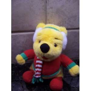    Winnie The Pooh Vintage 8 Christmas Plush (1997) Toys & Games