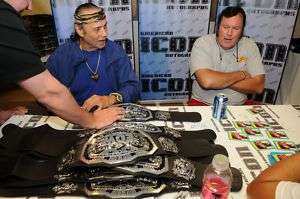 Jimmy Snuka Signed WWE ECW Championship Belt PSA/DNA  