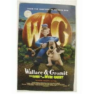    Wallace and Gromit Movie Poster Were Rabbit & 