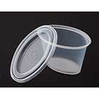Newspring E505 ELLIPSO 5 oz. Clear Oval Plastic Souffle / Portion 