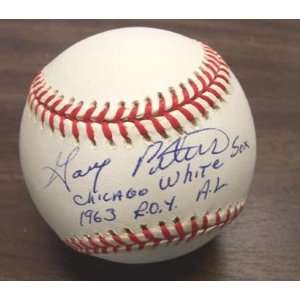 Gary Peters Autographed Baseball 