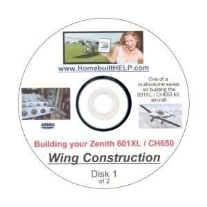  Zenith CH601XL / CH650 Wing Construction (DVD) Everything 