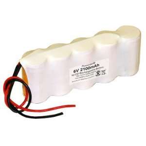  NiCd Battery Pack 6.0V 2200mAh (5xSC) for Emergency 
