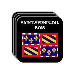 Bourgogne (Burgundy)   SAINT SERNIN DU BOIS Set of 4 Mini Mousepad 