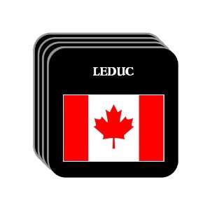  Canada   LEDUC Set of 4 Mini Mousepad Coasters 