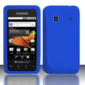 BLUE Silicone Cover for  StraightTalk Samsung Galaxy Precedent 