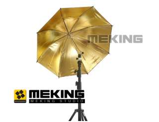 Photo Umbrella 84cm/33 Gold & Black Umbrella  