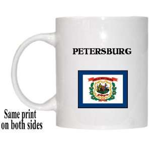    US State Flag   PETERSBURG, West Virginia (WV) Mug 