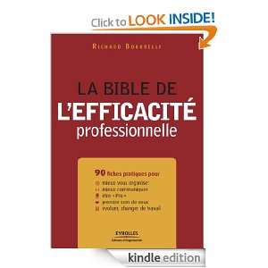 La bible de lefficacité professionnelle (French Edition) Richard 