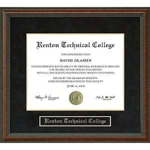  Renton Technical College (RTC) Diploma Frame Sports 