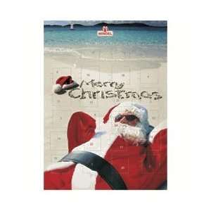  Chocolate Advent Calendar   Santa on the Beach   3.5oz 