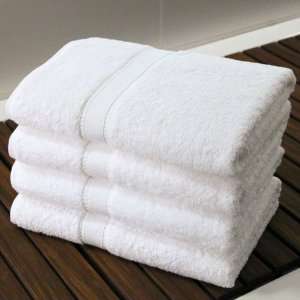  White Turkish Bath Towels (set Of 4)