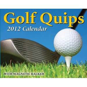  Golf Quips 2012 Mini Desk Calendar