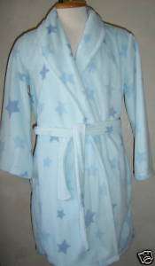Charter Club Blue Star Wrap Belt Soft Robe   M   NWT$59  