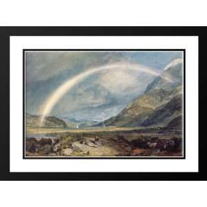 Turner, Joseph Mallord William 38x28 Framed and Double Matted Kilchern 