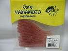 Gary YAMAMOTO. 4 KUT TAIL WORM. #218 CHAMPAGNE W/BLK F