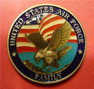 Challenge Coin USAF Basic Military Training Larckland AFB San Antonio 