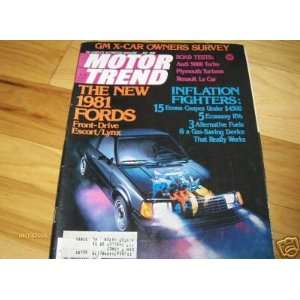 ROAD TEST 1980 1981 Audi 5000 Turbo Motor Trend Magazine