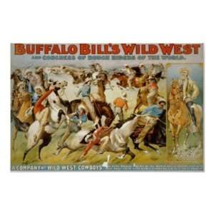  Buffalo Bills Wild West Show Poster