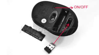 10 M 2.4GHz Mini USB Optical Sensor Superior Wireless Mouse for PC 