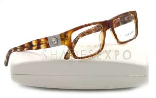 NEW Versace Eyeglasses VE 3136 BROWN 874 VE3136 AUTH  