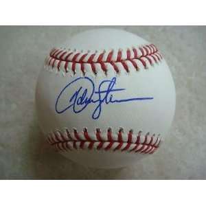  Adam Stern Autographed Baseball   Official Ml W coa 