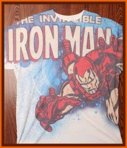 Ironman Marvel Comics T Shirt Large  
