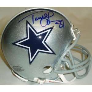 Terrell Owens Signed Mini Helmet   Cowboys  Sports 